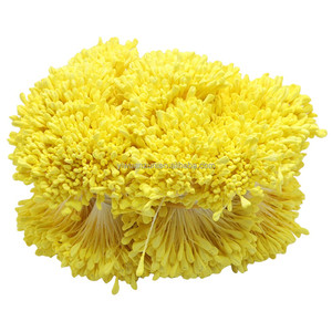 Étamines de <span class=keywords><strong>fleurs</strong></span> de <span class=keywords><strong>malt</strong></span> de couleur mate faites à la main artificielles bricolage accessoire de décoration de mariage et de festival de noël - Product Image 2