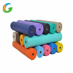 Golden Manufacture Custom Wholesale Promotional Polypropylene Pillow Cover Elastic Non Woven Band Glitter Nonwoven Fabric Roll