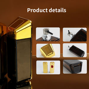 <span class=keywords><strong>Eric</strong></span> Golden Million <span class=keywords><strong>Gold</strong></span> Brick Extrait 100ML Parfum boisé longue durée pour hommes Bouteille de parfum en verre de luxe - Product Image 3