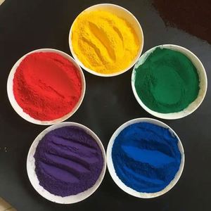 เม็ดสีสำหรับส่วนผสมยางมะตอย/หนัง/อิฐปูน/น้ำหมึกแบบน้ำเหล็กออกไซด์สีแดงสำหรับอุตสาหกรรมคอนกรีต - Product Image 6