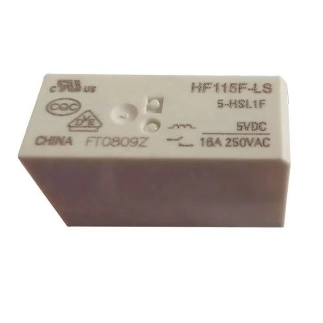 Electronic component magnetic protection relay 5V/12VDC 16A 6PIN DIP HF115F-LS/5-HSL1F relay module