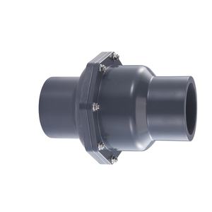 Fabrik Großhandel Sonder größe PVC Rückschlag ventil Abwasser Rückschlag ventil PVC - Product Image 1