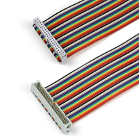 Erkek kadın GPIO şerit kablo 40 Pin 8 inç Breadboard aktarma kabloları bağlantı için ahududu Pi 3 2 Model B B +