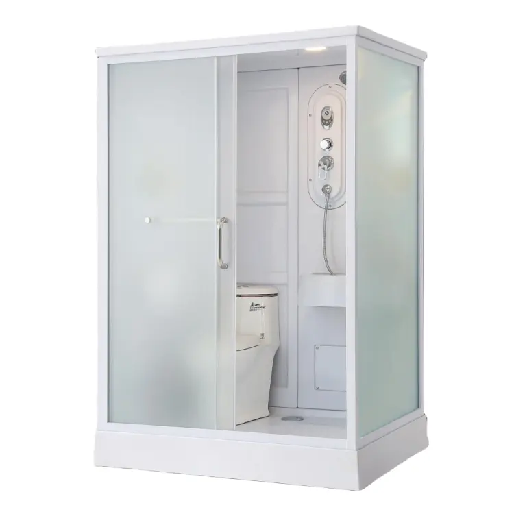 Inodoro con lavabo Cuarto de baño de ducha integrado completo moderno Cuarto de ducha modular prefabricado Unidad de baño