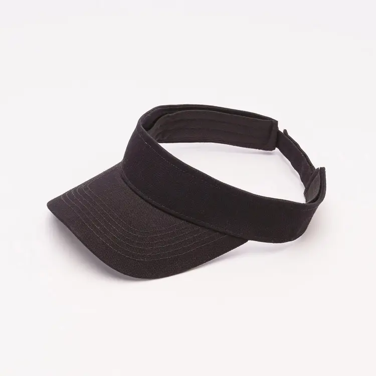 شعار مخصص بسعر الجملة التسامي حاجب الهواء الطلق الشاطئ قابل للتعديل قبعة واقية من الشمس قبعة واقية