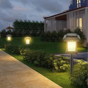 Solar Powered Outdoor Wall <b>Light</b> 5W Rechargeable <b>Sensor</b> <b>Led</b> Garden Lamp - Product Image 3