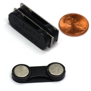 China Manufacturer Magnetic Material Rare Earth <strong>Neodymium</strong> Name Badge <strong>Magnet</strong> for Office - Product Image 1