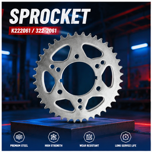 40 dente Posteriore del Motociclo Nastro Pignone Per Polaris ATV 300/400/Sportivo/Scrambler & Kawasaki ZX600 Ninja /<span class=keywords><strong>GPZ</strong></span> - Product Image 1
