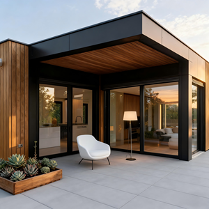 Villa Prefabbricata Modulare Stile Svizzero, Casa <span class=keywords><strong>in</strong></span> Struttura Leggera <span class=keywords><strong>in</strong></span> Acciaio, Villa di Lusso Prefabbricata <span class=keywords><strong>in</strong></span> <span class=keywords><strong>Vendita</strong></span> - Product Image 3