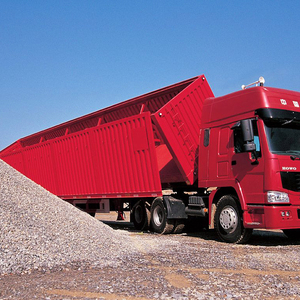 Camión Usado de Servicio Pesado, Semirremolque de 3 Ejes, 22 Metros Cúbicos, Vehículo para la Eliminación de Residuos de Construcción - Product Image 2
