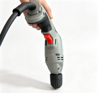 Perceuse électrique haute vitesse BWINX BX-ED02 300W 10mm, vitesse variable 0-2800 tr/min, mandrin sans clé, réversible, 220-240V 50/60 Hz