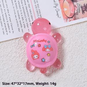 크리에이 티브 귀여운 만화 빛나는 거북이 수지 매력 DIY 장식 블라인드 박스 가방 액세서리 장식을위한 작은 장식품 - Product Image 6