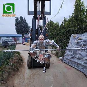 מיתוס מפורסם סיני פיברגלס וו קונג פסל שרף קריקטורה - Product Image 6