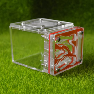 9 diversi colori In magazzino all'ingrosso acrilico Mini Stereo idratante Pet Ant Nest Castle Workshop Home House <span class=keywords><strong>per</strong></span> regalo - Product Image 4