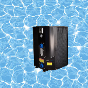 Pompe à chaleur pour piscine enterrée, chauffe-eau intelligent à source d'air avec échangeur de chaleur en titane, électrique, pour hôtel et usage domestique en extérieur - Product Image 2