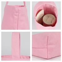 Sac fourre-tout en toile mini personnalisé avec logo, écologique, biodégradable, réutilisable, en coton, pour les courses quotidiennes, le rangement de bouteilles, pochette cadeau
