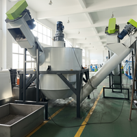 Machine de recyclage de plastique d'extrusion de vente ligne de production de granulation