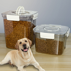 OWNSWING Pet food pail Moisture proof sealed container Multigrain pet food airtight storage box