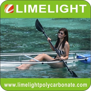 Kayak double transparent LIMELIGHT, canoë en polycarbonate, bateau d'océan à vendre - Product Image 5