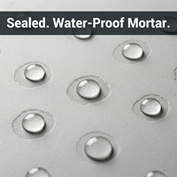Agent hydrofuge pour mortier de ciment, revêtement imperméabilisant à pénétration profonde, préservation de la couleur, à base d'eau, silane-siloxane
