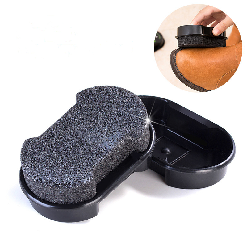 Горячая Распродажа 2022, двусторонняя Губка для обуви, полировка для обуви, бесцветная дезактивация, воск для обуви, большая полировка для обуви