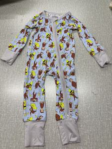 Versandfertige Jungenkleidung Babykleidung Bambus-Baby-Strampler mit Reißverschluss Schlafanzüge für Kinder Mystery Box/Überraschungsbox - Product Image 2