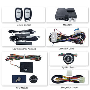 OVI 9310 botón de arranque del motor PKE entrada sin llave 433 Mhz Control remoto alarma de coche parada de estrella modelos universales - Product Image 2