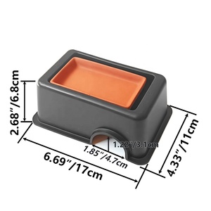 Bò Sát Hideout Hộp Nhựa Cây Thân Cây Ẩn Hang Động Hộp Rùa Môi Trường Sống Basking Nền Tảng Ẩn Hang Động Động Vật Nhỏ Rắn Bò Sát Ẩn - Product Image 4