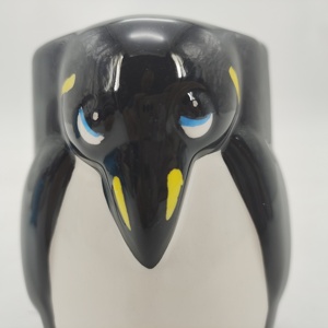 Taza de cerámica de dibujos animados de pingüino lindo, regalos personalizados para niños, <span class=keywords><strong>tazas</strong></span> de cerámica al por mayor <span class=keywords><strong>baratas</strong></span> - Product Image 4