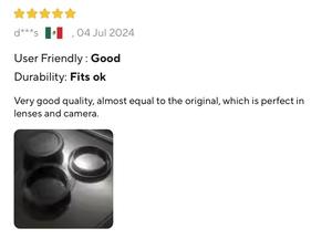 Logo personnalisé Couvercle du boîtier de l'appareil photo + Kit de capuchon de couvercle arrière d'objectif pour <span class=keywords><strong>Canon</strong></span> EOS Mount EF 5D II III 7D 70D 700D 500D 550D 600D <span class=keywords><strong>1000D</strong></span> - Product Image 6