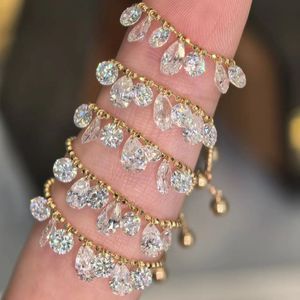 Anillo de Diamantes de Laboratorio de 18k con 1.04ct en Total de Xinfly Luxury Jewelry para Damas en Fiestas - Product Image 2