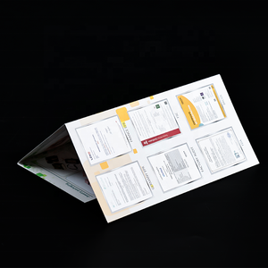 Folleto de triple pliegue impreso para menú de restaurante personalizado, folleto publicitario, Impresión de menú para llevar - Product Image 4