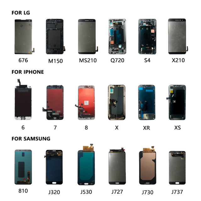 Mobile Phone LCDs for LG K7 K8 K10 K20 PLUS K30 K40S K51 K50S Touch Screen Digitizer Assembly LCD Display for LG K20 Plus
