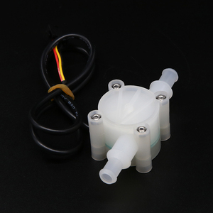 Medidor de Flujo de Turbina con Señal de Pulso para Ácidos, Álcalis, Líquidos Químicos y Orgánicos, Sensor de Flujo de Líquido 3/8 PVDF, Medidor de Flujo de Agua con Anillo O Anticorrosión - Product Image 4