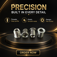 Metal Threaded Insert Nuts Hex Drive Fastener Components for Industrial Assembly