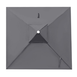 Roman Umbrella Canopy Replacement Polyester Fabric 2.5kg Anti Uv Outdoor Garden Patio Sunshade Cover Courtyard Villa Beach Use - Product Image 4