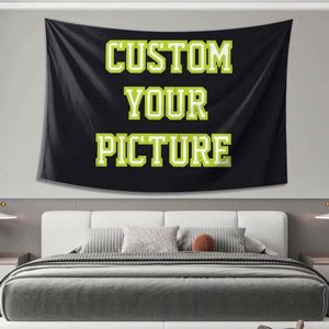 Custom Personalized Image Printed Polyester Sports Hanging <b>Poster</b> Design Your Own Signs for Bedroom Living Room - Product Image 3