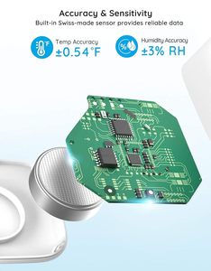 Smart <b>Temperature</b> Humidity Sensor Smart Home Indoor Thermometer Hygrometer for 5.0 ABS Material OEM <b>Temperature</b> <b>Controller</b> - Product Image 2