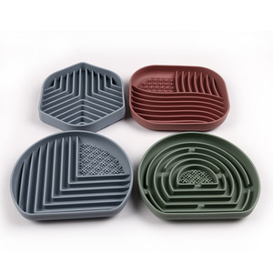 Hot bán Non-Slip Silicone liếm mat với cốc hút vật nuôi bát & feeders cho chó gỗ & vật liệu nhựa - Product Image 6
