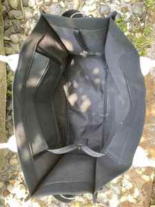 Wholesale Customizable Eco-Friendly <b>Large</b> Capacity Black <b>Canvas</b> Tote <b>Bag</b> Durable Thick Fabric Reusable Low MOQ Printing Shopping - Product Image 4