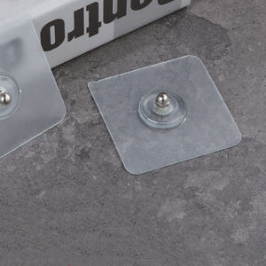 Support de prise de courant sans poinçon adhésif Prise de courant murale Gestionnaire de support de prise murale Carte de prise sans poinçon murale suspendue - Product Image 2