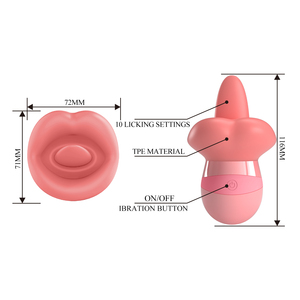 Juguete Sexual de Silicona Suave <span class=keywords><strong>Pretty</strong></span> <span class=keywords><strong>Love</strong></span> con Diseño de Lengua Larga, 7 Velocidades, Carga USB para Mujeres - Product Image 5