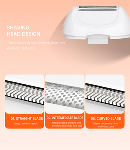 Épilateur électrique multifonctionnel, rasoir électrique portable, rasoirs pour femmes 2 en 1, kit d'épilation pour femmes - Product Image 3