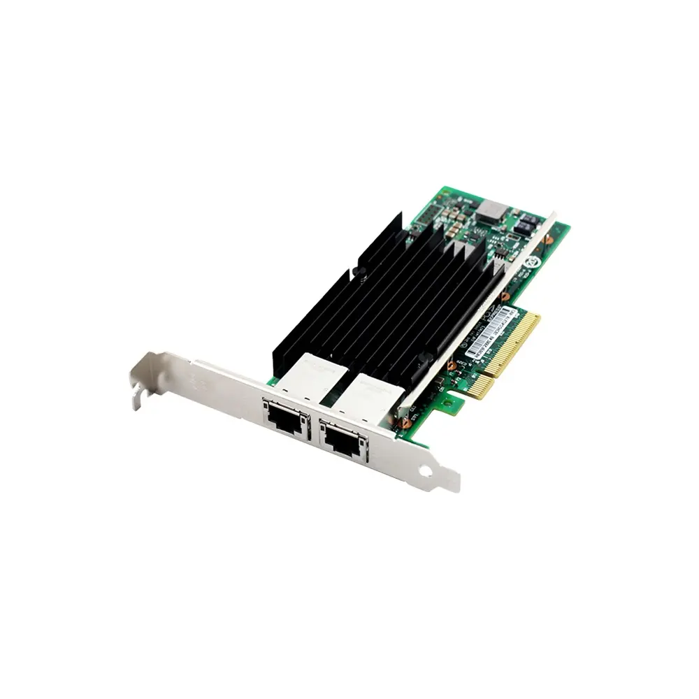 أنتل إيثرنيت, أنتل إيثرنيت محول 2 منفذ RJ45 10GbE 1GbE 100 ميجابايت PCIe بطاقة شاشة ميجابايت