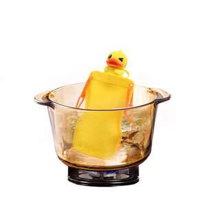 2021 tendencias niños botella de agua mini de dibujos animados de <span class=keywords><strong>amazon</strong></span> de silicona libre de BPA, lindo botella de agua botella de dibujos animados de animales plegable botella de agua plegable para <span class=keywords><strong>la</strong></span> venta al por mayor - Product Image 1