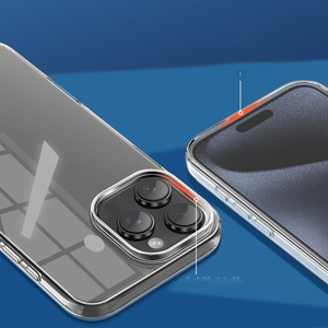 Ốp điện thoại trong suốt số lượng lớn cho iPhone 15 14 13, ốp TPU trong suốt kiểu thạch cho iPhone 16 Pro 15 Pro Max 17, ốp silicon trong suốt - Product Image 2