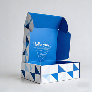 Caja de Cartón Corrugado y Cajas de Papel Personalizadas, Caja de Envío de Lujo para Joyería, Regalos, Flores, Relojes, Zapatos, Perfumes, Ropa, Productos para el Cabello - Product Image 1