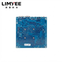 LIMYEE Manufuturing Industrial Embedded Motherboard Bay Trail J1900/J1800 X86 1LAN 2COM DDR3 RAM Intel Mini-ITX POS Motherboard.