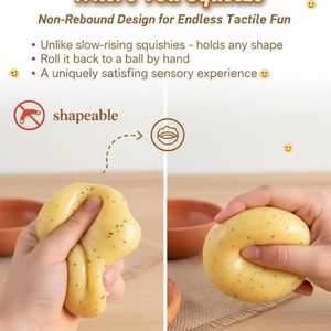 Potato Squishy Stress Relief <b>Squeeze</b> <b>Ball</b> Soft Elastic Decompression Toy Wholesale - Product Image 3