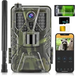 Caméra <span class=keywords><strong>de</strong></span> <span class=keywords><strong>chasse</strong></span> infrarouge extérieure 4G 4K 36MP HC-910Pro avec capteur CMOS, vidéo en temps réel via application, prend en charge le transfert FTP et les e-mails - Product Image 5